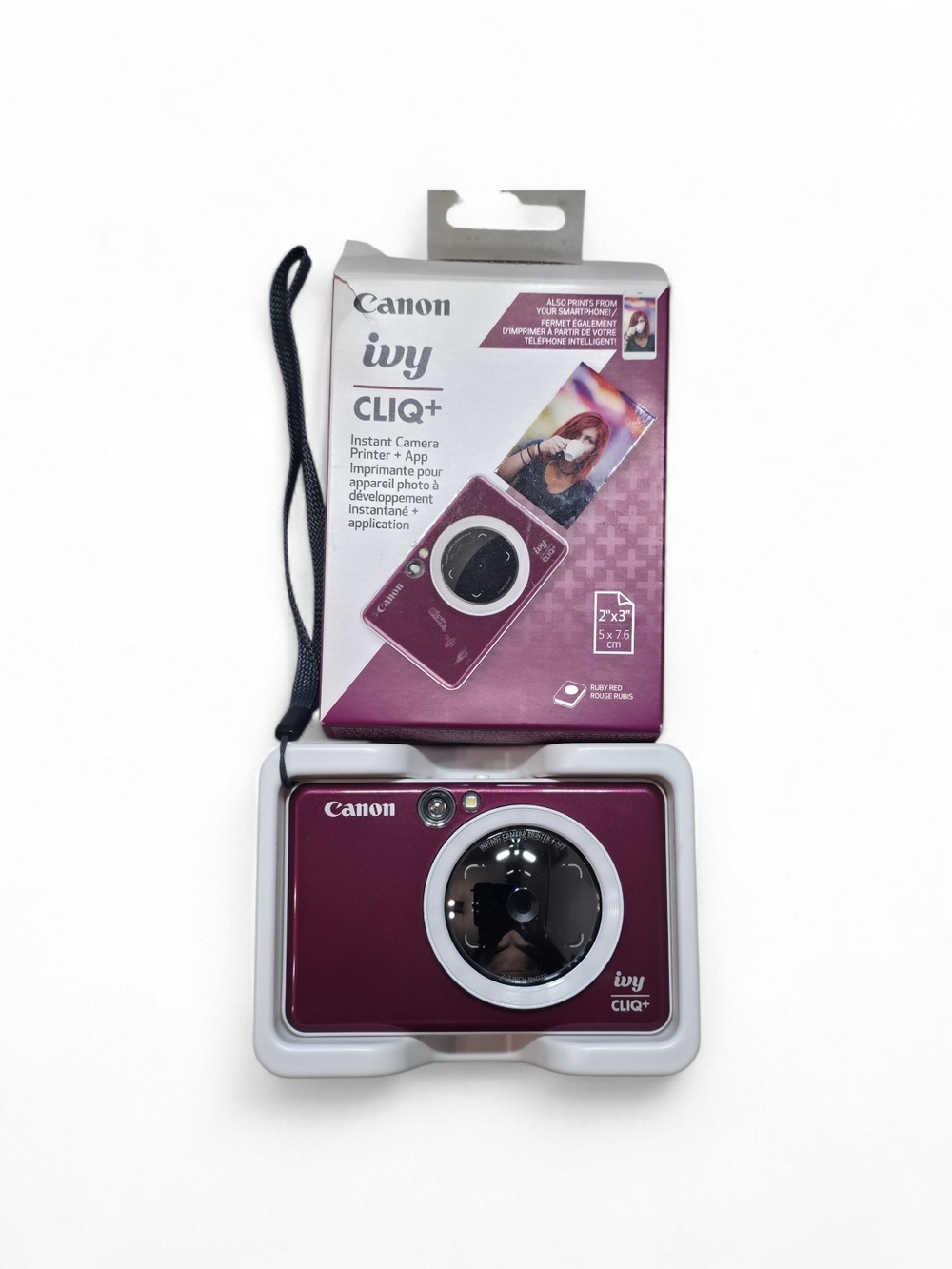 Canon Ivy CLIQ+ Instant Camera - Plum